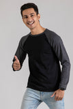 GC Raglan T shirt - Black